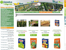 Tablet Screenshot of dzialka-ogrod.pl